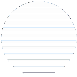 Synthwave sun